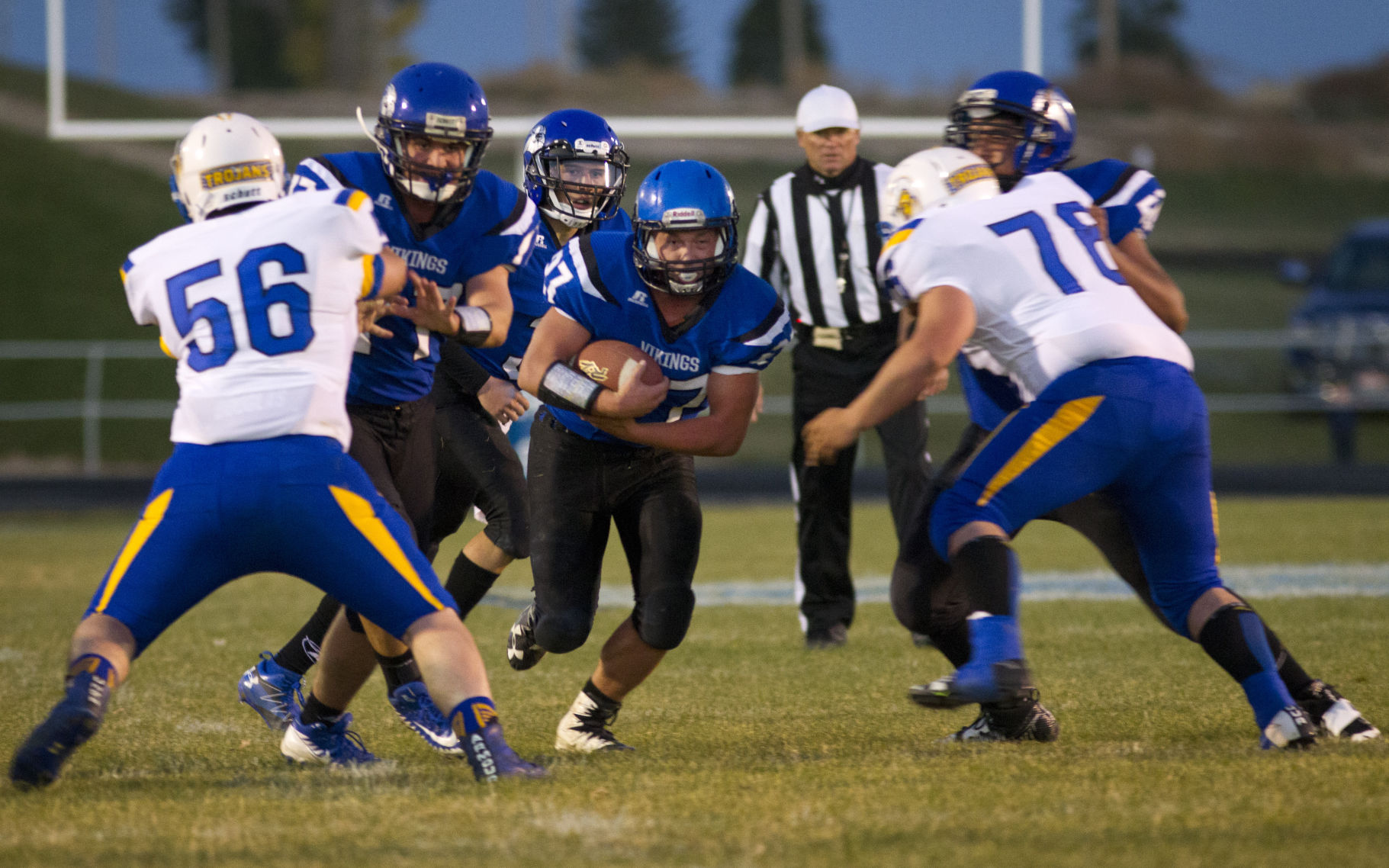 Valley vs. Raft River football